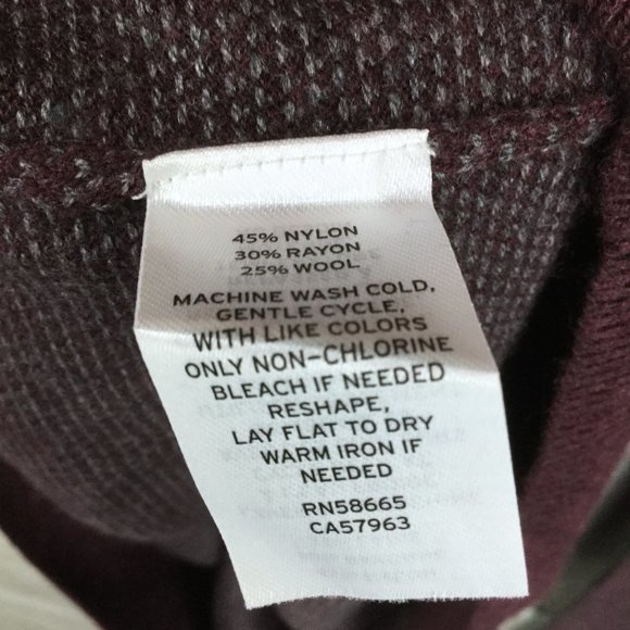 NORDSTROM Bird's Eye Crewneck Sweater - Picture 5 of 5